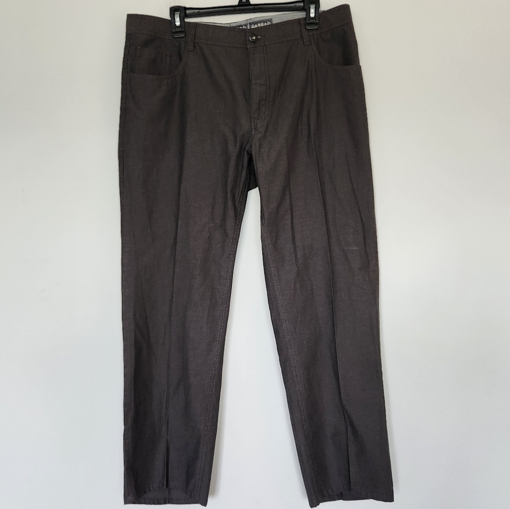 Enzo Denim Los Angeles Men's Pants Lightweight Jeans Black/Grey Charcoal 38